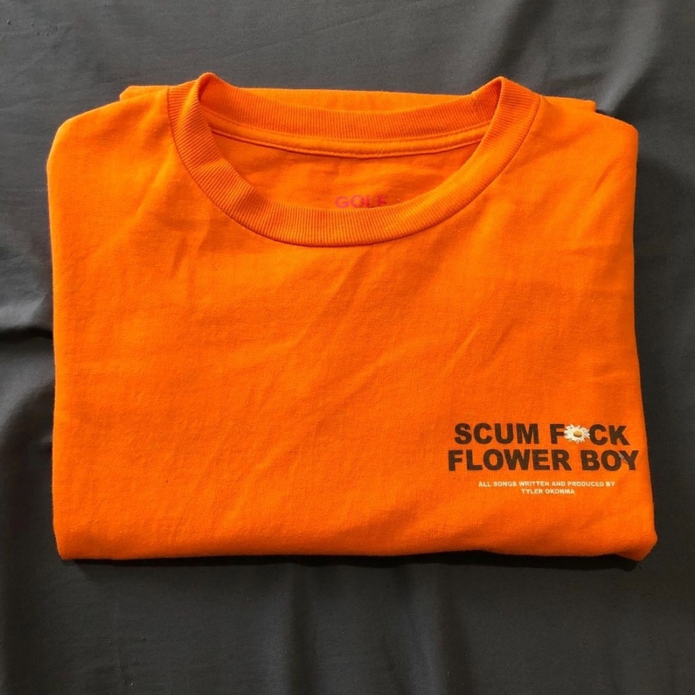 Golf Wang Tyler The Creator Flower Boy Orange Tee